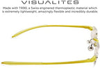 Visualites Lightweight Oval Rimless Reading Glasses for Men and Women - Model - VIS 5