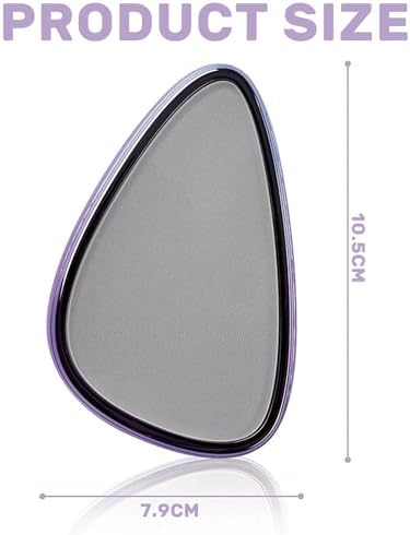 Crystal Hair Eraser for Women and Men, Reusable Crystal Hair Remover Magic Painless Exfoliation Hair Removal Tool for Smooth Skin, Legs and Body (Purple)