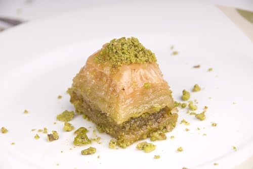 Mixyway Phyllo Dough for Baklava Borek, Turkish Yufka, Partially Pre Baked Very Thin Filo Pastry Dough Leaves, Fillo Pastry Dough Sheets, 1.75lb (800g) 44 pcs