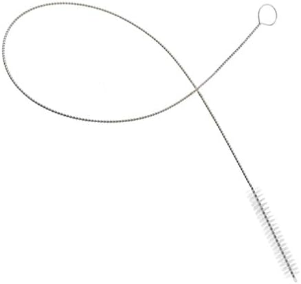 2 Pcs Cleaning Brush Bristle Tip 3/8” by 32” Inch Long - Flexible Cleaner Tool for Clean Keg, Feeding Tube, Line Tube Hose