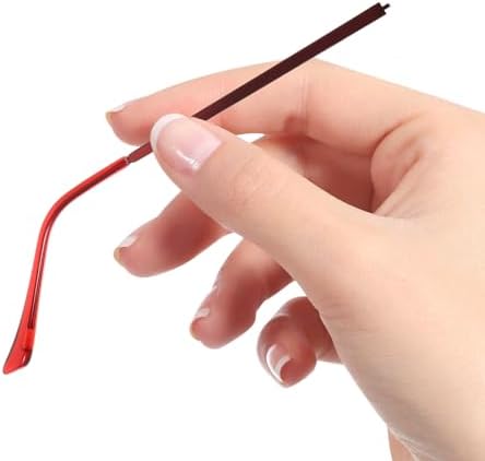 Baluue 1pair Replacement Eyeglasses Temples and Glasses Arm Legs Fit for Sunglasses and Eyeglasses Transparent Design for Comfortable Wear