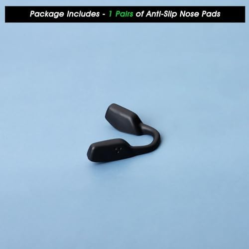 Acefrog Upgraded Nose Pads for Oakley Metalink OX8153, Miter OX8154, Cogswell OX8157, Activate Eyeglass Push-in Nose Piece