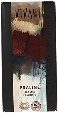 VIVANI Organic Praline Chocolate Bar, 100 GR