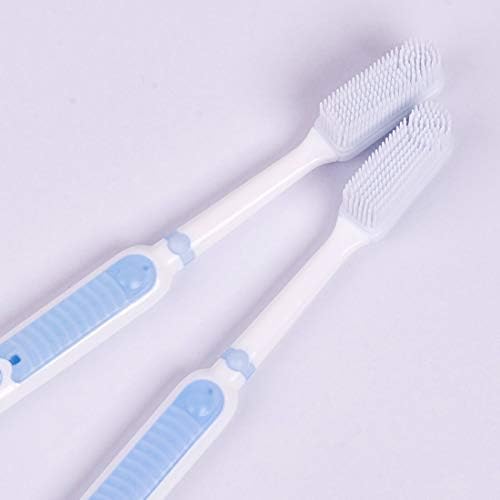Silicone Bristles Toothbrush 2 Pack - Effective Manual Toothbrush