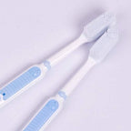 Silicone Bristles Toothbrush 2 Pack - Effective Manual Toothbrush