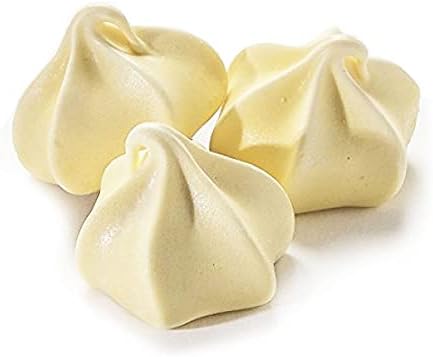 Krunchy Melts Original Meringue Cookies - Lemon Flavor - Only 80 Calories Per Serving - Fat Free, Gluten Free, Dairy Free (4 Oz)