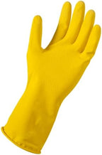 Soft Scrub Yellow Reusable Latex Household Glove