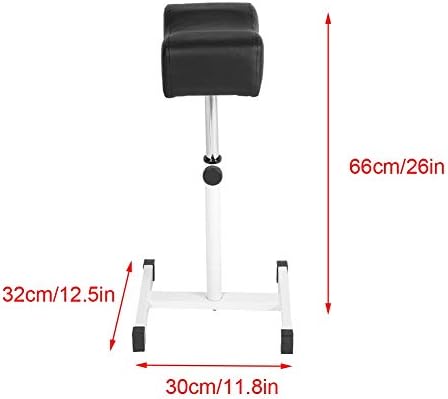 Pedicure Manicure Footrest, Height Adjustable Pedicure Stool Chair Foot Rest Desk Leg Rest Chair for Salon Spa Equipment