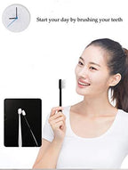 hongjin Extra Soft Toothbrush, Ultra Soft-bristled Adult Toothbrush Micro Nano 15000 Floss Bristle Good Cleaning Effect for Sensitive Teeth Oral Gum Recession