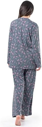 Fruit of the Loom womens Breathable Tank Top, Pant, and Cardigan Sleep Set
