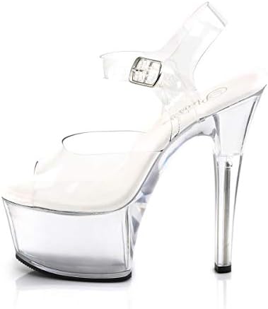 Pleaser Women's Asp608/c-b/c Platform Sandal