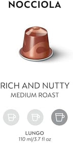 Nespresso Capsules Original Line, Flavored Nocciola Medium Roast, 50 Count Coffee pods