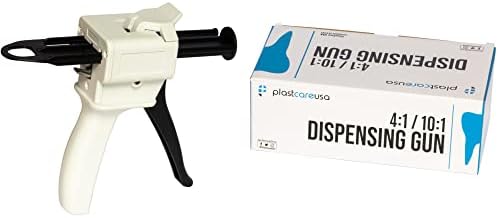 4:1/10:1 Dental Dispensing Gun – Temporary Crown & Bridge Mixing/Automix Dispenser by PlastCare USA