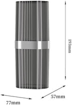Travel Toothbrush Cup Case, Toothbrush Travel Container Portable Travel Toothbrush Holder Toothpaste Storage for School Camping Business Trip Bathroom (Grey)
