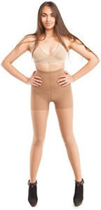 GABRIALLA Sheer Pantyhose, Compression (20-22 mmHg) Beige, Petite