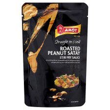 Amoy Straight To Wok Roasted Peanut Satay Stir Fry Sauce 120G