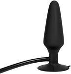CalExotics COLT XXL Pumper Plug, 6 Inch Inflatable Silicone Anal Plug with Easy Squeeze Bulb and Quick Air Release Valve Black SE-6868-25-3