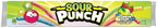 Sour Punch Straws, Rainbow Fruit Flavors, Chewy Sweet & Sour Candy, 2oz Tray (24 Pack)