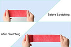 15 Pack Cohesive Wrap 2 Inch x 5 Yards Self Adherent Vet Tape for Pets, Elastic Self Adhesive Bandage Wrap for Sports, Finger, Wrist, Ankle (Red)