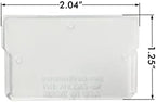 Pack of 32 Divider for Small Drawers Plastic Storage Hardware Cabinet, Compatible with Akro-Mils 40716 (Small Drawer Size)