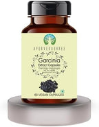 AYURVEDASHREE Garcinia Extract 500mg - 60 Vegetarian Capsules|Garcinia Cambogia| All Natural | 100% Vegan | Gluten-Free.
