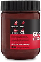 Sinto Gourmet Gochujang, Korean Red Hot Chili Paste, Sauce, Condiment, Gluten Free, No Added Sugar, Vegan, No Preservatives, non-GMO, No Soy, 10 oz :