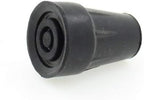 Qty: 4pcs 1/2" (12mm) Small Black Rubber Ferrules Tips Ends for Hiking or Trekking Poles, Canes by Lifeswonderful