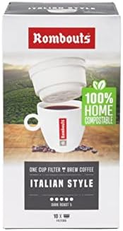 Rombouts Italian Individual Filter Coffee Intense (10) - Pack of 6