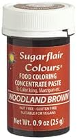 Sugarflair Food Coloring Concentrate Paste, 25 Grams Woodland Brown