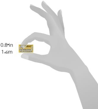 Bic Chrome Platinum Double Edge Razor Blades - 10 Ct