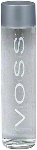 Voss Artesian Still Water, 375 ml 12.7 oz Glass (8 Pack)