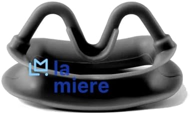 LA MIERE 4Pcs Autoclavable Silicone Mouth Opener, Dental Cheek Retractor, Intraoral Lip Retractor (2Pink+2Black)