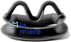 LA MIERE 4Pcs Autoclavable Silicone Mouth Opener, Dental Cheek Retractor, Intraoral Lip Retractor (2Pink+2Black)