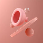 for Palm Chest Percussion Cup-CPT Cup Helps to Break up Mucus by Percussion and Postural Drainage, for Palm Sputum Re Pink Silicone
