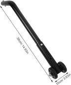 Anti-Tipper Set for Wheelchair with Wheels,Adjustable Dual-Wheel Support,Stability & Safety for Mobility Aids