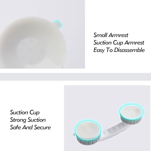 Grab Bars for Bathtubs and Showers,Suction Shower Handles,Plastic Toilet Handles,Suitable for The Elderly Disabled and Pregnant Women (Color : Purple)