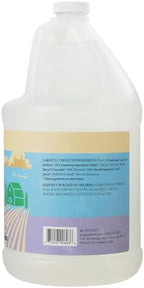 Ginger Lily Farms Botanicals Plant-Based Liquid Dish Soap, Concentrated Formula with Max Grease Cleaning Power, Cruelty-Free, Fragrance-Free, 1 Gallon Refill (128 Fl. Oz.), Clear