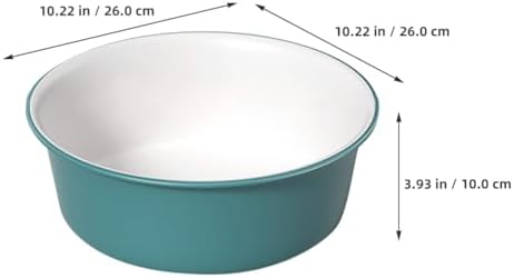 OSALADI Portable Plastic Wash Basin 10.24 Inch Round Tub for Face Washing Foot Soaking Laundry Storage Multipurpose Bathroom Kitchen Outdoor Use