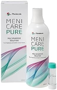 Menicare Pure Multipurpose Solution 250 Ml for All Gas Permeable Contact Lenses