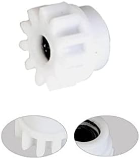 1 Piece Easy Mop Pedal Broom Spin Replacement One Way Clutch Octagon Bearing Bucket Gear Sprockets Repair Tool (White)