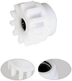 1 Piece Easy Mop Pedal Broom Spin Replacement One Way Clutch Octagon Bearing Bucket Gear Sprockets Repair Tool (White)