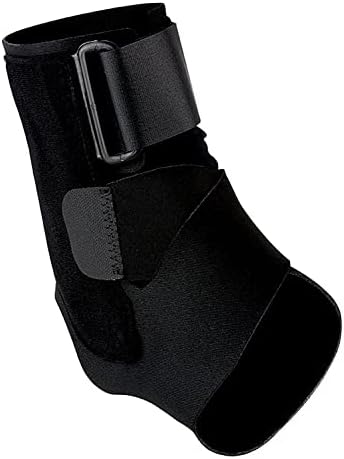 3M Futuro Sport Deluxe Black Ankle Stabilizer One Size Hook and Loop Strap for The Foot 46645ENR