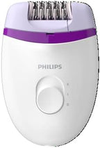 Philips Satinelle Essential Corded Compact epilator Incl. Bikini Trimmer, Brp505/00, 1 Count