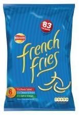 Walkers French Fries Variety Snacks 6 X 19G Y