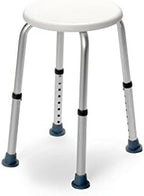 Drive Devilbiss Medical Adjustable Shower Stool, White