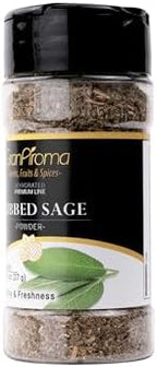 GranAroma Rubbed Sage, Earthy and Aromatic, Seasoning for Stuffing, Poultry, and Soups (0.96 Ounce)
