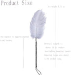 Sexy Feather Stick Tickling Erotic Torture Tool Sexy BDSM Tease Teather Stick Sex Whip Sex Toy in Bed for Couples，Sex Feather，BDSM Feather，Feather Tickle Teaser Sex