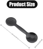 3 PCS Pinhole Glasses Professional Pinhole Eye Occluder Handheld Optometry Equipment for Vision Test Tool(Black)
