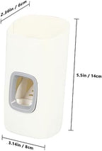 Beaupretty Eco-Friendly Abs Toothpaste Squeezer Wall-Mounted Automatic Easy Squeeze Boy Girl