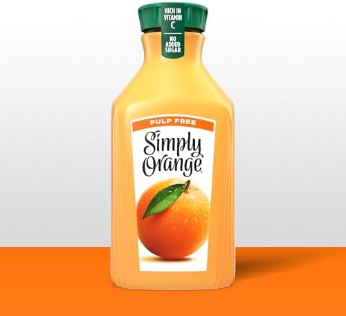 Simply Orange Pulp Free Orange Juice, 76 fl oz